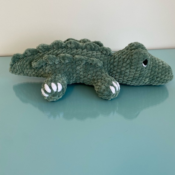 SOLD Alligator/Handmade/Amigurumi - Picture 2 of 3